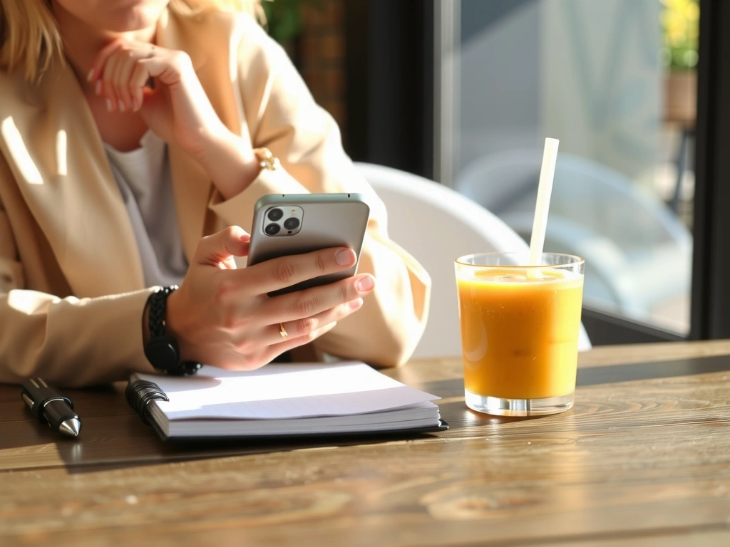 Konsultacja online na tablecie